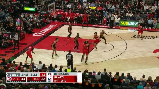 【2023年01月15日】NBA常規(guī)賽:老鷹vs猛龍第2節(jié)英文原聲回放