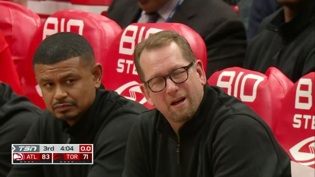 【2023年01月15日】NBA常規(guī)賽:老鷹vs猛龍第3節(jié)英文原聲回放