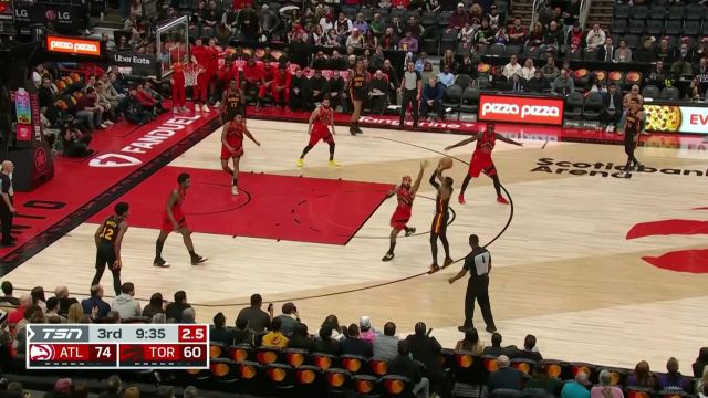 【2023年01月15日 老鹰vs猛龙集锦】穆雷vs猛龙集锦 全场27+8+6状态火热展现全面身手