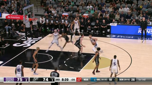 【2023年01月16日】NBA常規(guī)賽:國王vs馬刺第3節(jié) 中文解說回放