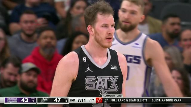【2023年01月16日】NBA常規(guī)賽:國王vs馬刺第2節(jié) 中文解說回放