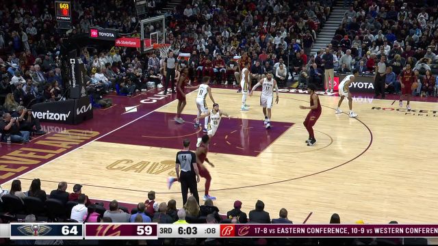 【2023年01月17日 鵜鶘vs騎士集錦】鵜鶘vs騎士精華純享 米切爾傷退 加蘭30+11勝鵜鶘