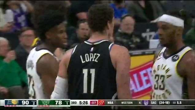 【2023年01月17日】NBA常規(guī)賽:步行者vs雄鹿第3節(jié)英文原聲回放