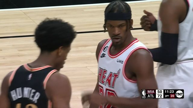 【2023年01月17日 热火vs老鹰集锦】易边再战继续高效进攻 亨特科林斯连取4分