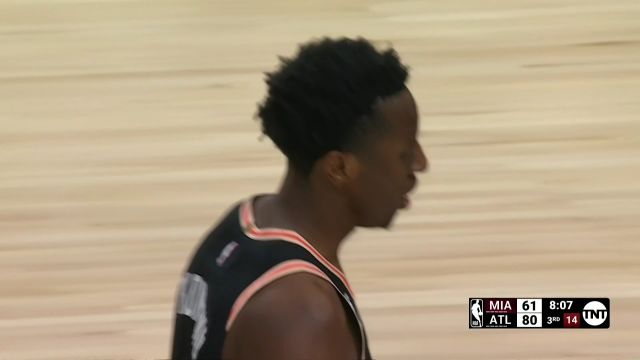【2023年01月17日 热火vs老鹰集锦】热巴组合之间的默契堪称无解 阿德巴约直塞篮下巴特勒空接暴扣