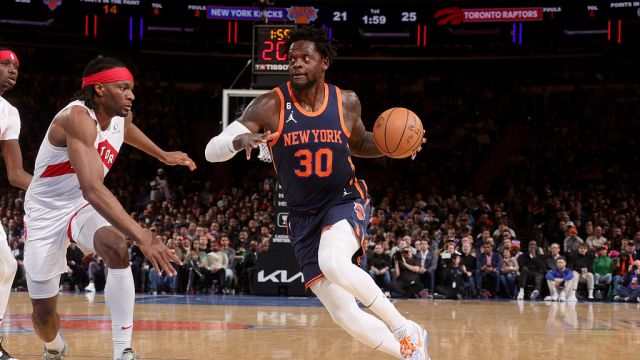 【2023年01月17日 猛龙vs尼克斯集锦】猛龙123-121尼克斯 兰德尔空砍21+15+8巴恩斯统治加时赛