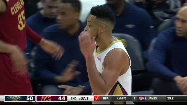 【2023年01月17日 鵜鶘vs騎士集錦】滅你囂張氣焰！米切爾中場超遠三分準壓哨命中毫不講理