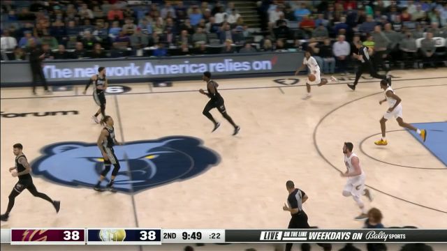 【2023年01月19日】NBA常規(guī)賽:騎士vs灰熊第2節(jié)中文解說回放