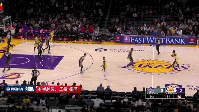 【2023年01月19日 國(guó)王vs湖人集錦】連續(xù)兩次嘗試效果不錯(cuò) 詹姆斯連中遠(yuǎn)投連取5分