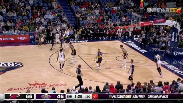 【2023年01月19日】NBA常規(guī)賽:熱火vs鵜鶘第2節(jié)中文解說(shuō)回放
