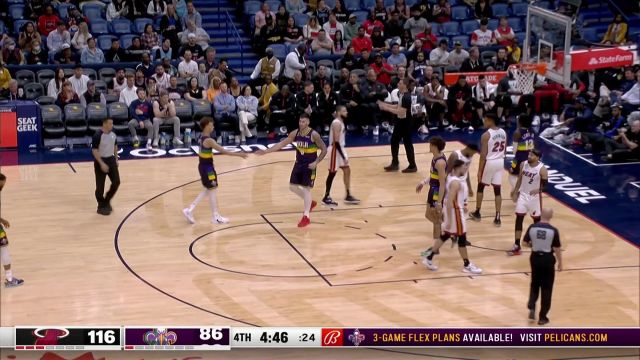 【2023年01月19日 熱火vs鵜鶘集錦】埃爾南戈麥斯自投自搶籃下得手 海耶斯接球發(fā)難雙手拽筐暴扣