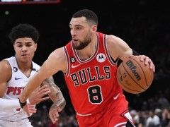 NBA巴黎赛：公牛击败活塞 拉文30分 德罗赞超库里 文班亚马观战