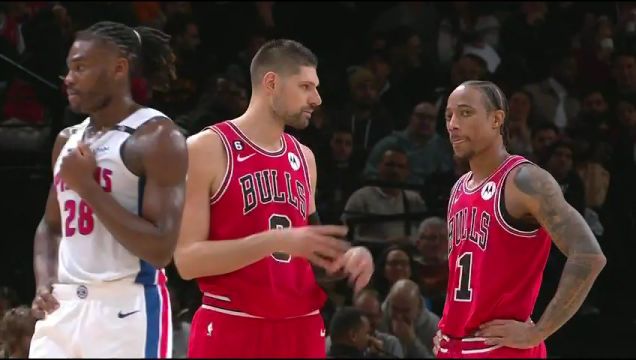 【2023年01月20日】NBA常规赛：公牛vs活塞第2节中文解说回放