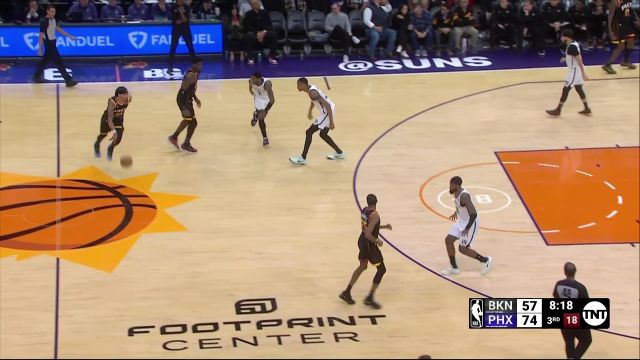 【2023年01月20日】NBA常規(guī)賽：籃網vs太陽第3節(jié)英文原聲回放