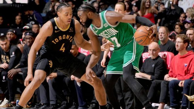 【2023年01月22日 凯尔特人vs猛龙集锦】NBA·凯尔特人力克猛龙迎9连胜