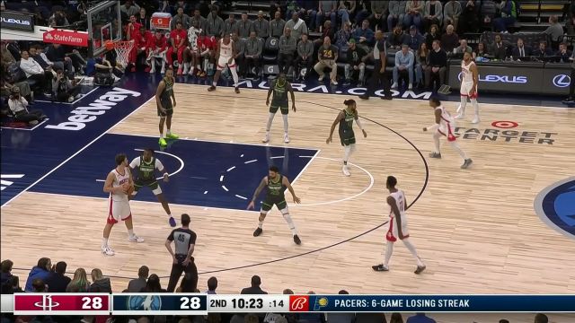 【2023年01月22日 火箭vs森林狼集錦】申京送出神來之筆助飛克里斯托弗 伊森連續(xù)假動作中距離干拔命中