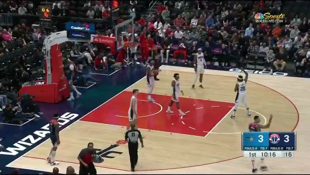 【2023年01月22日】NBA常規(guī)賽：魔術(shù)vs奇才第1節(jié)中文解說回放