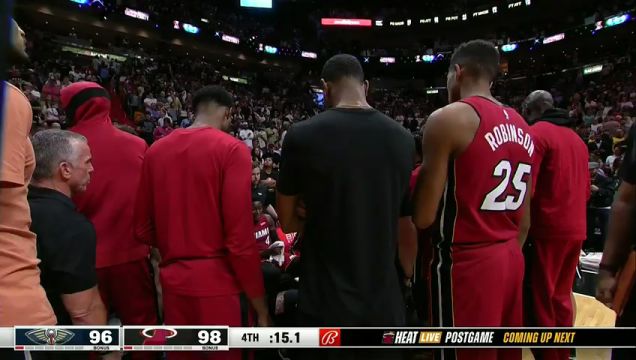【2023年01月23日】NBA常規(guī)賽:鵜鶘vs熱火英文原聲全場(chǎng)回放