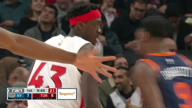 【2023年01月23日 尼克斯vs猛龍集錦】在夾縫中求生存 阿丘瓦籃下分球外線西亞卡姆三分命中
