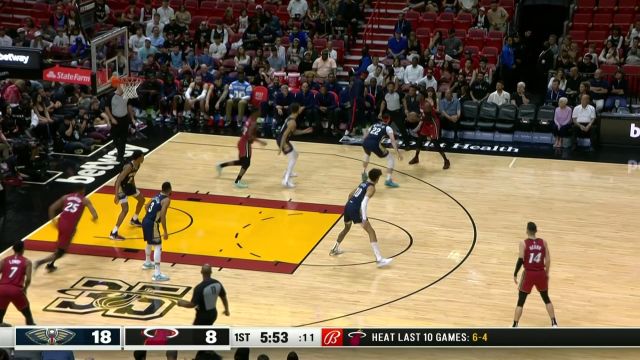 【2023年01月23日 鵜鶘vs熱火集錦】洛瑞vs鵜鶘集錦 高效拿到17分 末節(jié)連得9分展老將神威