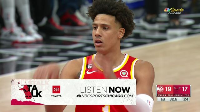 【2023年01月24日】NBA常規(guī)賽：老鷹vs公牛第1節(jié)中文解說(shuō)回放