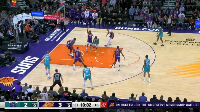 【2023年01月25日 黃蜂vs太陽集錦】你以為1打0就沒事兒了？華盛頓追身大帽扇飛克雷格