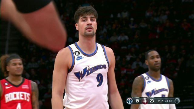 【2023年01月26日】NBA常规赛：奇才vs火箭第1节英文原声回放