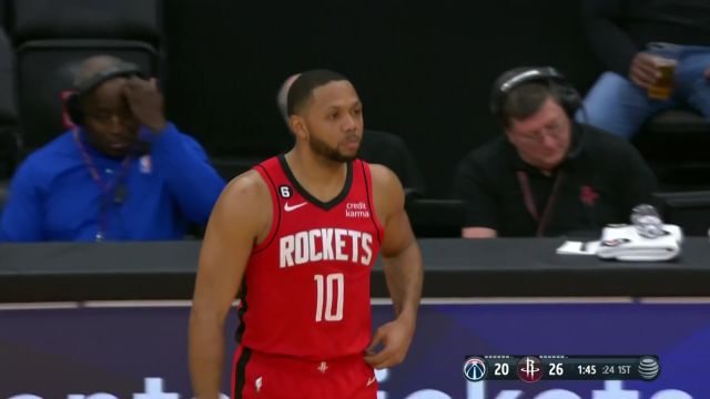 【2023年01月26日】NBA常規(guī)賽：奇才vs火箭第1節(jié)中文解說(shuō)回放