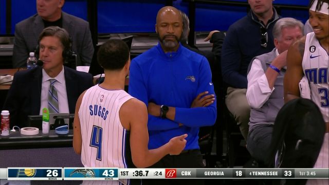 【2023年01月26日】NBA常规赛:步行者vs魔术第1节英文原声回放