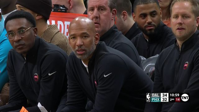 【2023年01月27日】NBA常規(guī)賽：獨(dú)行俠vs太陽(yáng)第2節(jié)英文原聲回放
