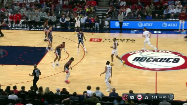 【2023年01月27日】NBA常規(guī)賽：騎士vs火箭第3節(jié)英文原聲回放