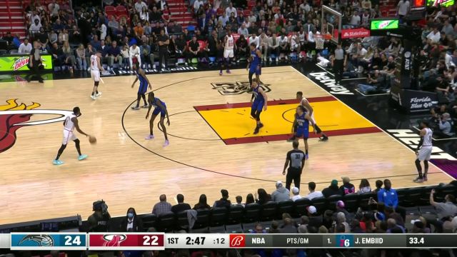 【2023年01月28日】NBA常规赛:魔术vs热火第1节中文解说回放