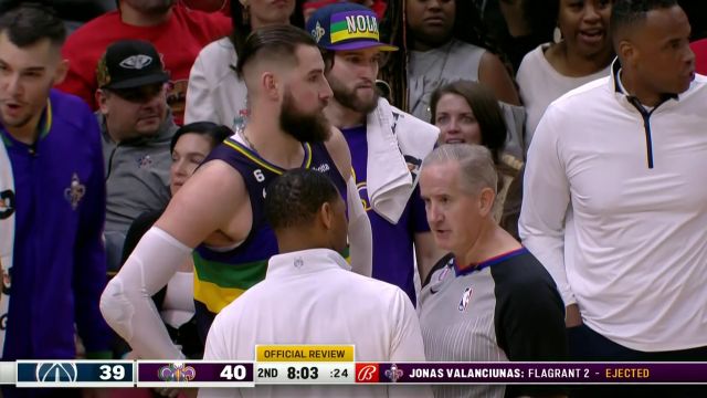 【2023年01月29日 奇才vs鵜鶘集錦】瓦蘭肘擊吉布森頭部 被吹二級惡犯直接驅(qū)逐出場