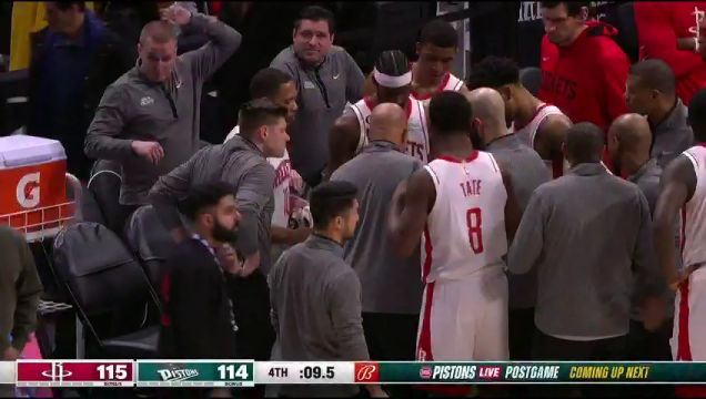 【2023年01月29日】NBA常規(guī)賽:火箭vs活塞第4節(jié) 中文解說回放