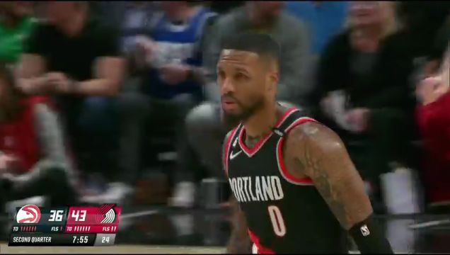 【2023年01月31日】NBA常規(guī)賽:老鷹vs開拓者第2節(jié)中文解說(shuō)回放