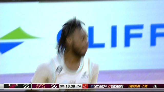 【2023年02月01日 热火vs骑士集锦】篮下防守跟纸糊的一样 加兰两次长驱直入连取4分