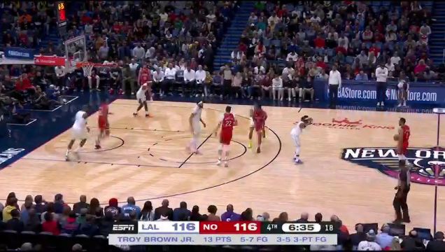 【2023年02月05日】NBA常规赛:湖人vs鹈鹕第4节中文解说回放