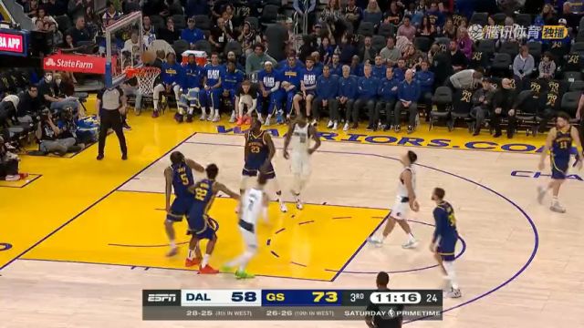 【2023年02月05日】NBA常規(guī)賽:獨行俠vs勇士第3節(jié)英文原聲回放