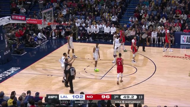 【2023年02月05日】NBA常规赛:湖人vs鹈鹕英文原声全场回放