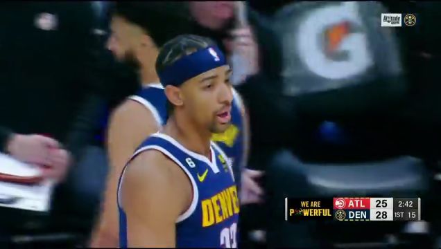 【2023年02月05日】NBA常規(guī)賽：老鷹vs掘金第1節(jié)英文原聲回放