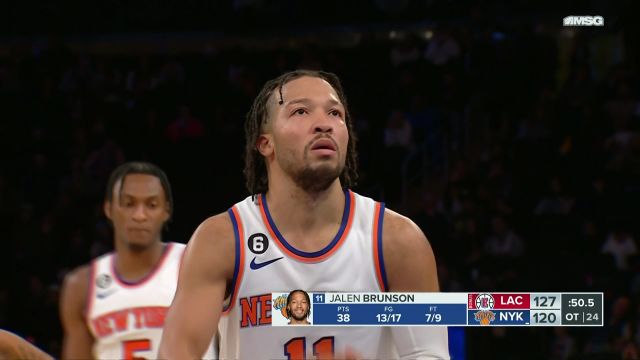 【2023年02月05日】NBA常规赛:快船vs尼克斯中文解说全场回放