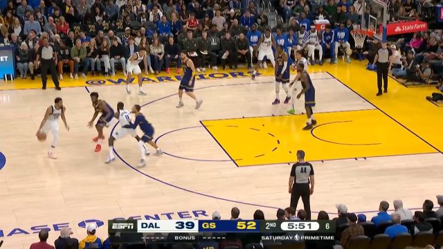 【2023年02月05日】NBA常規(guī)賽:獨行俠vs勇士第2節(jié)英文原聲回放