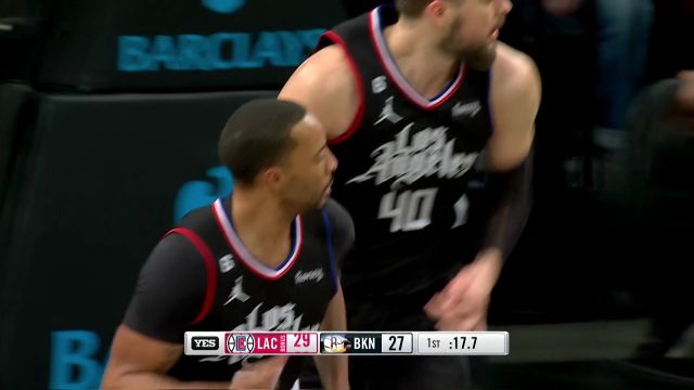 【2023年02月07日 快船vs篮网集锦】干就完了！快船火力全开一波10-0反超篮网