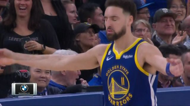 【2023年02月07日】NBA常规赛:雷霆vs勇士第4节英文原声回放