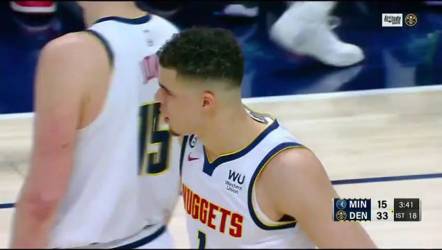 【2023年02月08日】NBA常規(guī)賽：森林狼vs掘金第1節(jié)中文解說回放