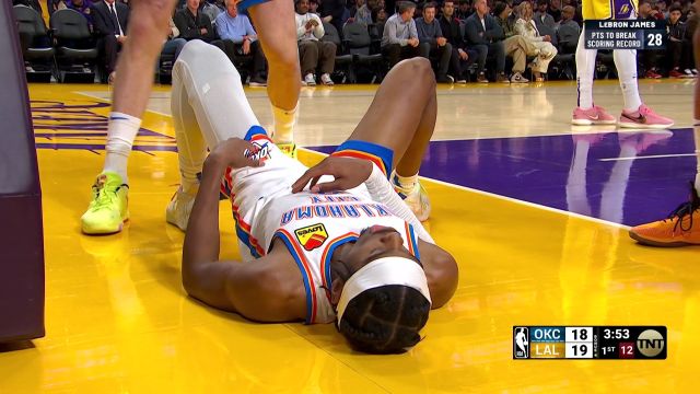 【2023年02月08日】NBA常規(guī)賽：雷霆vs湖人第1節(jié)中文解說回放
