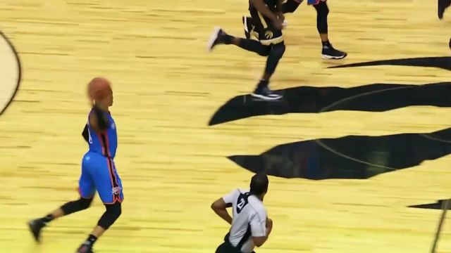 【2023年02月08日】NBA常規(guī)賽：雷霆vs湖人第1節(jié)英文原聲回放