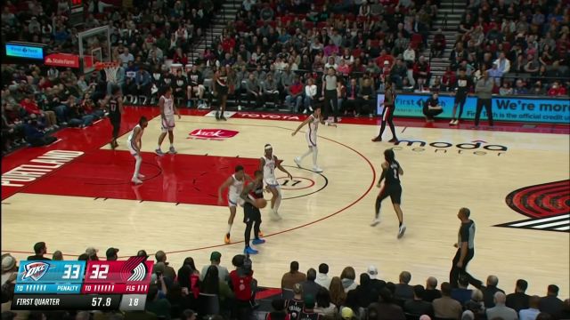 【2023年02月11日】NBA常规赛:雷霆vs开拓者第1节中文解说回放