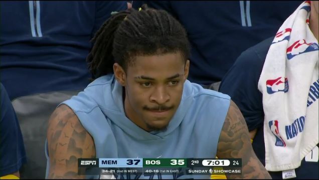 【2023年02月13日】NBA常规赛:灰熊vs凯尔特人第2节英文原声回放