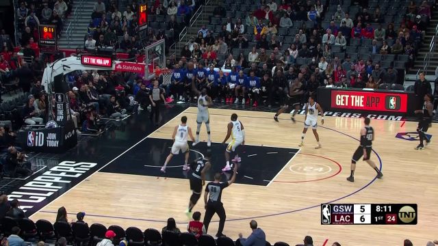 【2023年02月15日】NBA常規(guī)賽:勇士vs快船第1節(jié)英文原聲回放